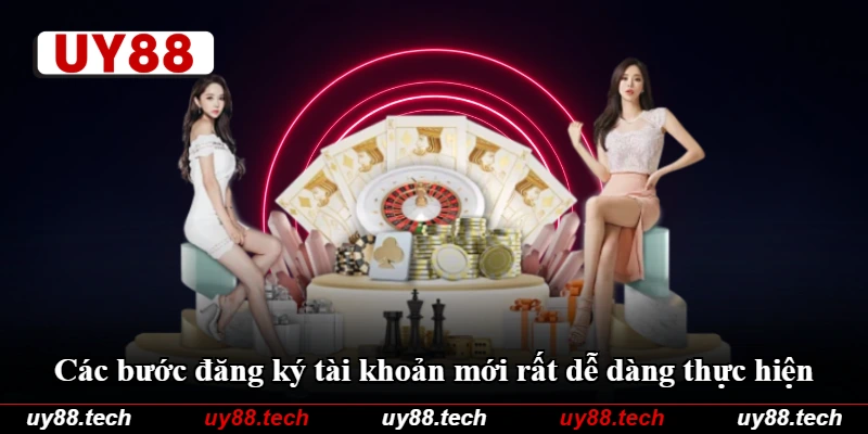 Các bước đăng ký tài khoản mới rất dễ dàng thực hiện Các bước đăng ký tài khoản mới rất dễ dàng thực hiện