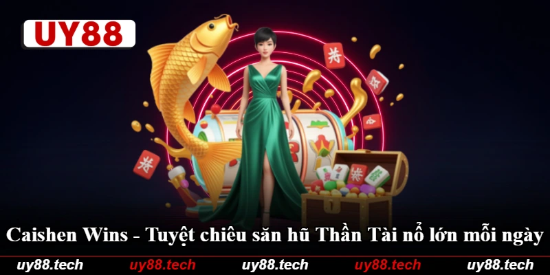 Caishen Wins - Tuyệt Chiêu Săn Hũ Thần Tài Nổ Lớn Mỗi Ngày