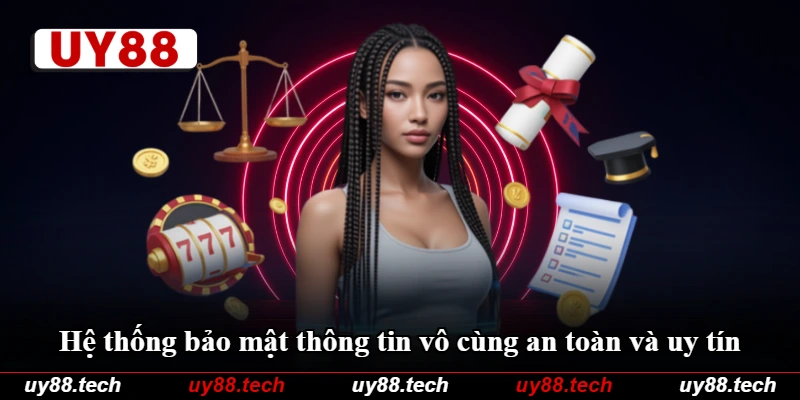 Hệ thống bảo mật thông tin vô cùng an toàn và uy tín