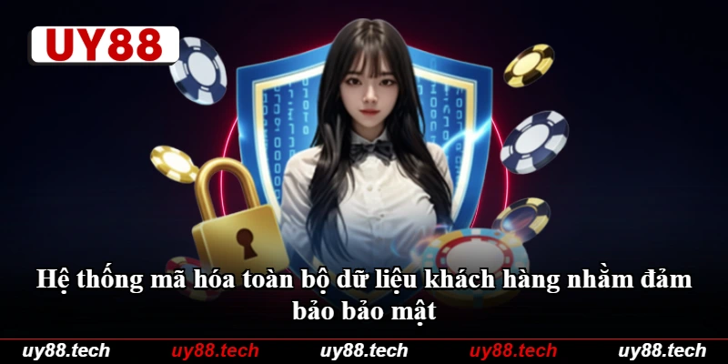 Hệ thống mã hóa toàn bộ dữ liệu khách hàng nhằm đảm bảo bảo mật